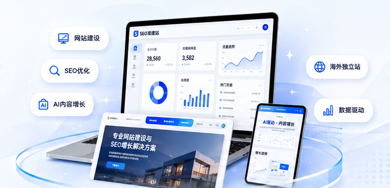 网站建设与SEO增长数据平台