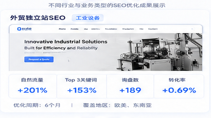 外贸独立站SEO案例